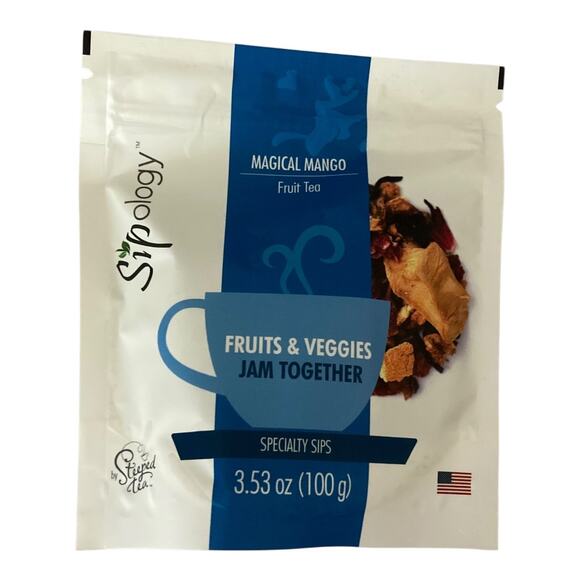 Magical Mango Loose Leaf Fruit Tea Sipology by Steeped Tea 3.53 oz ~ new sealed - Picture 1 of 2